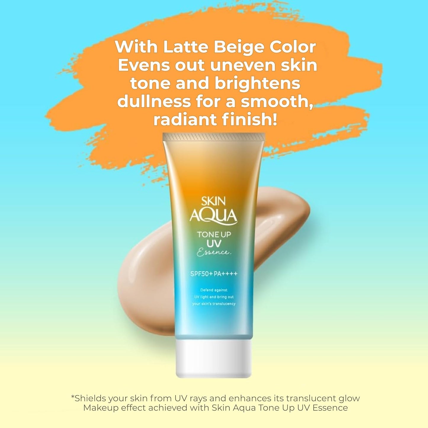Rohto Tone up UV Essence 80G - Latte Beige