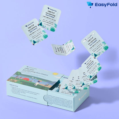 Korean Sunscreen Spf 50 (30 Pack) - Travel Size Sunblock Face & Body, Korean Beauty Skin Care Sun Block, Sun Cream