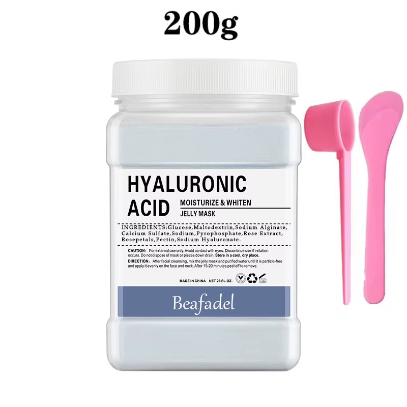 Jelly Mask Powder Soft Hydro Anti-Aging Brighten Moisture Peel off Facial Revitalizing Crystal Turmeric DIY Rose Mask Skin Care